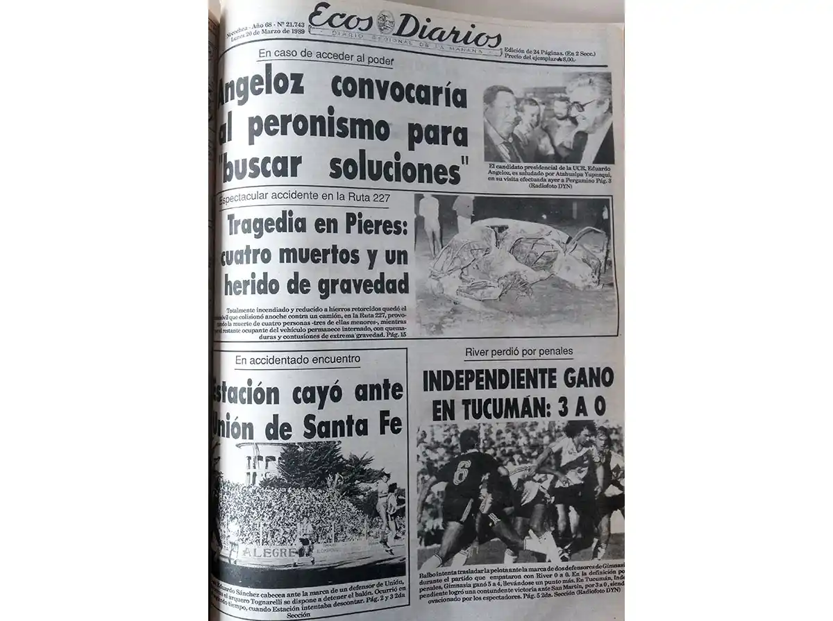 Lunes 20 de marzo de 1989