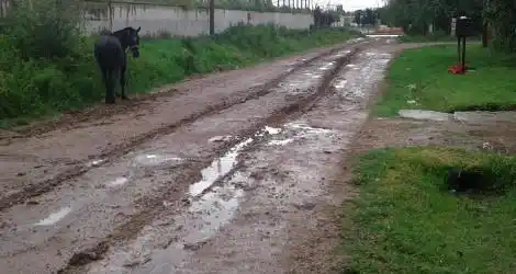 Calles en mal estado