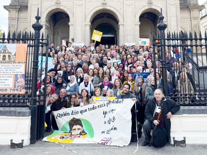 “No asistimos, nos encontramos con los hermanos que más sufren”