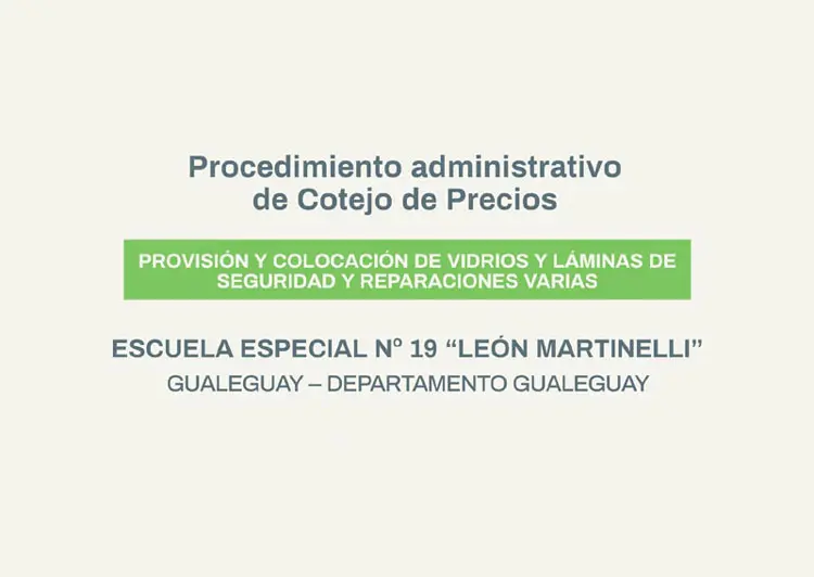 Ejecutarán trabajos de seguridad y mantenimiento en escuela de Gualeguay