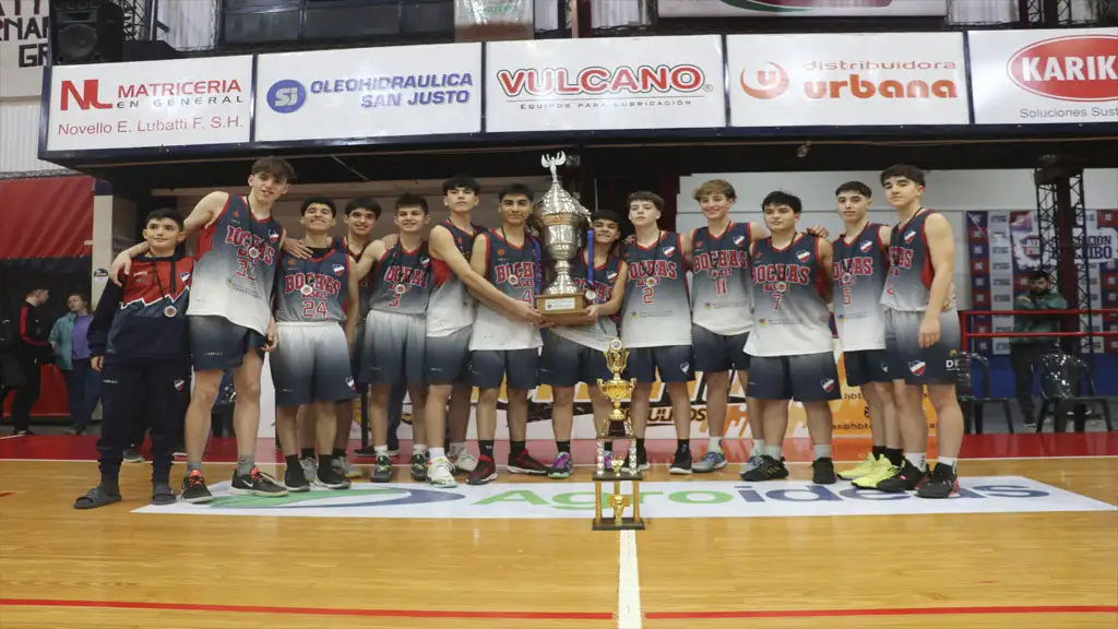 El flamante campeón Bochas Sport Club de Colonia Caroya.