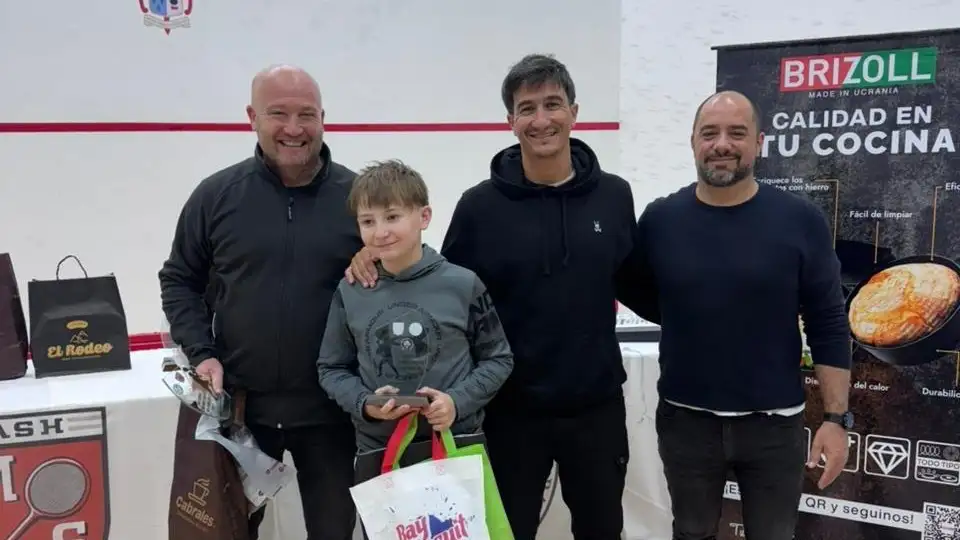 Felipe Decker, subcampeón en sexta categoría