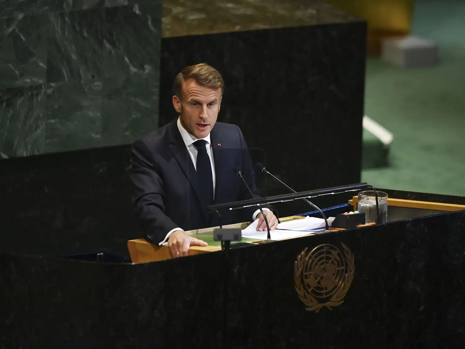 Emmanuel Macron.
