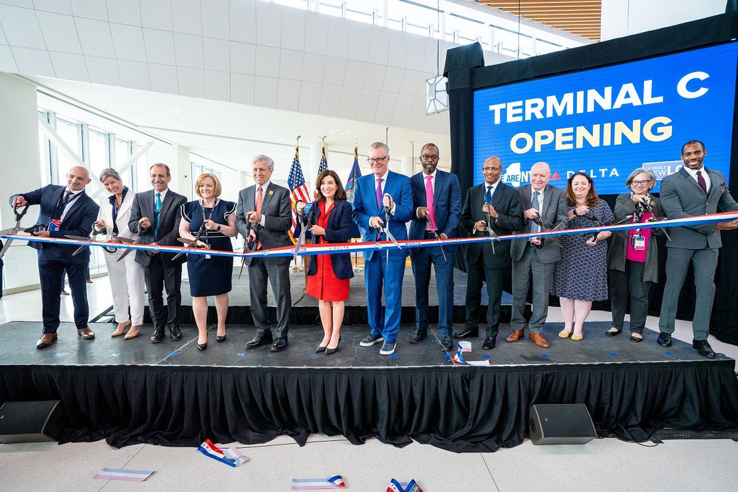 Delta inaugurates its new Terminal C facilities at New York-LaGuardia