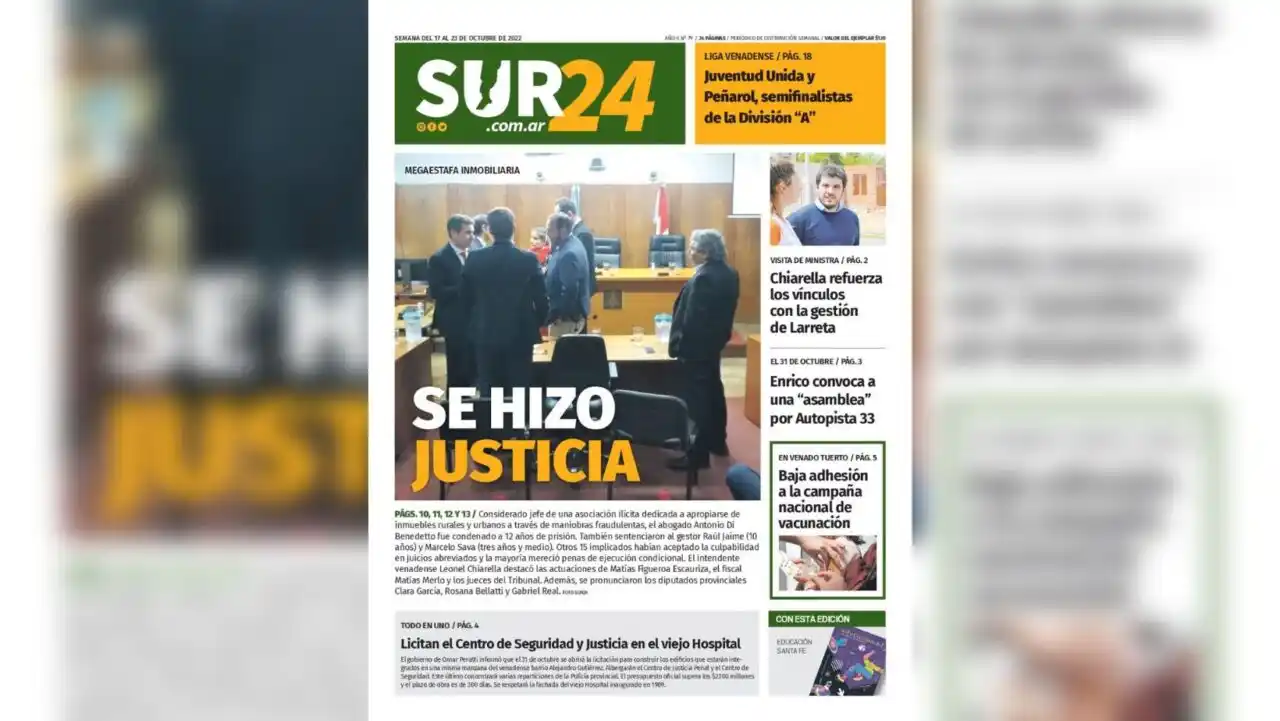 Número 79 de Sur24, para leer online y descargar