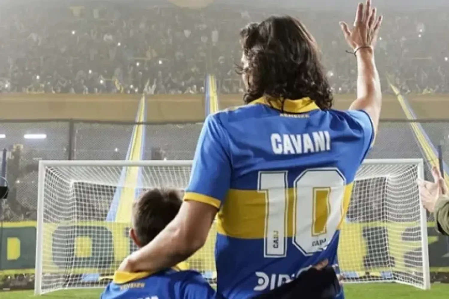 Cavani usará la 10( DA)