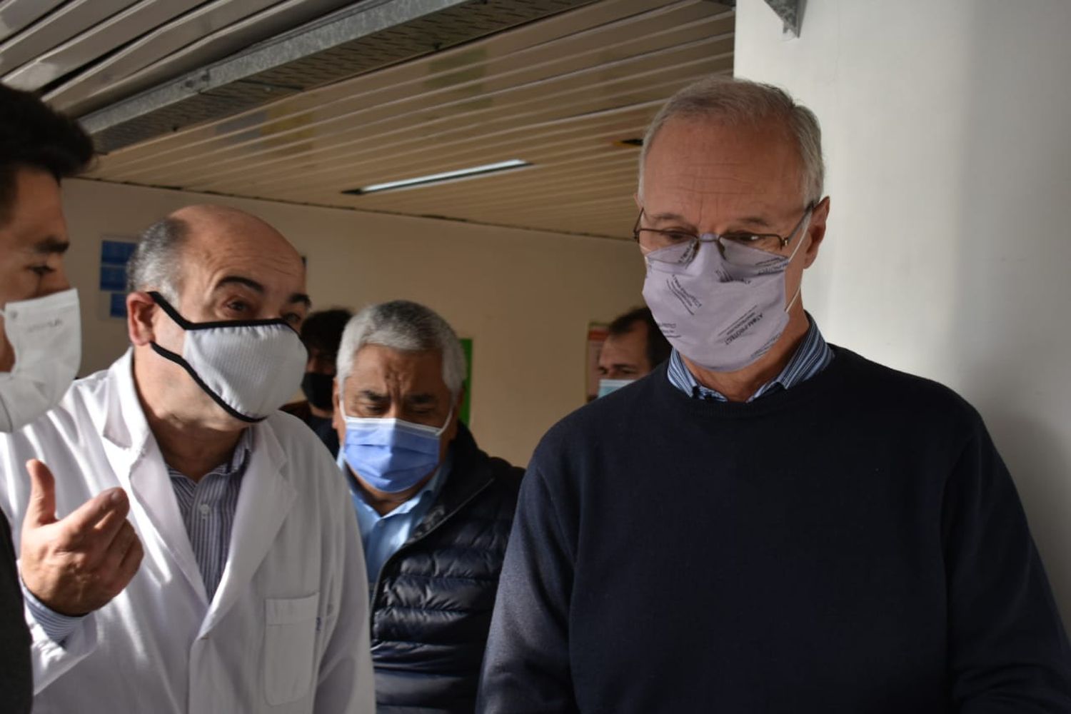 El ministro de Salud Daniel Gollan recorrió San Pedro