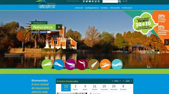 El Consejo de Turismo renovó su página web
