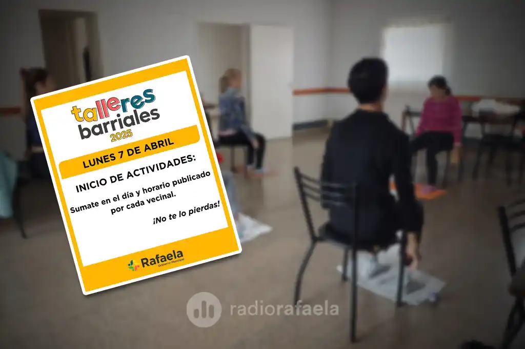 Imagenes del Taller de Yoga en silla en barrio Villa Podio