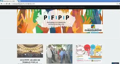El Programa de Formación en Políticas Públicas está en la web