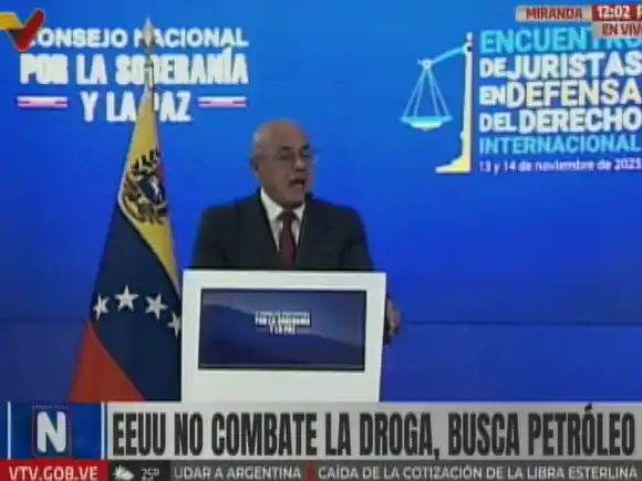 "Ayúdennos a mantener a Venezuela en Paz": Jorge Rodríguez en Congreso de Juristas