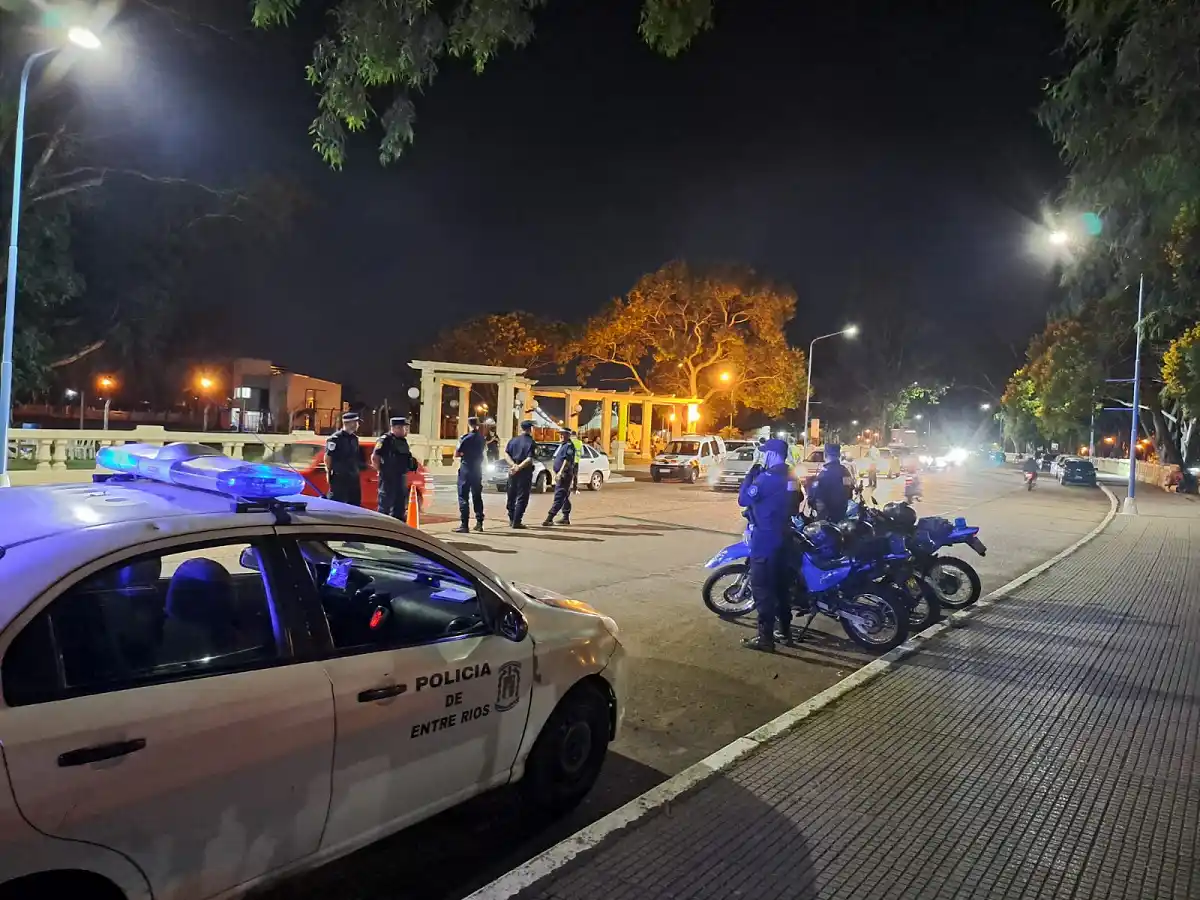 Se incrementaron los operativos de prevención del delito en Concordia