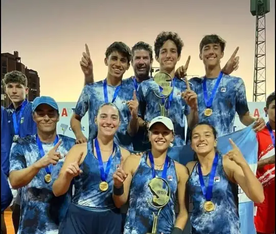 Los equipos de Argentina que se consagraron el Lambaré.