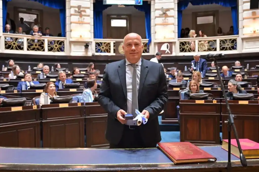 Andrés de Leo es el autor del proyecto para volver a redactar la Ley Orgánica de Municipalidades.