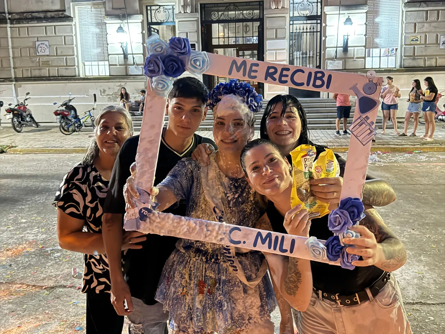 ¡Se recibió Milagros!