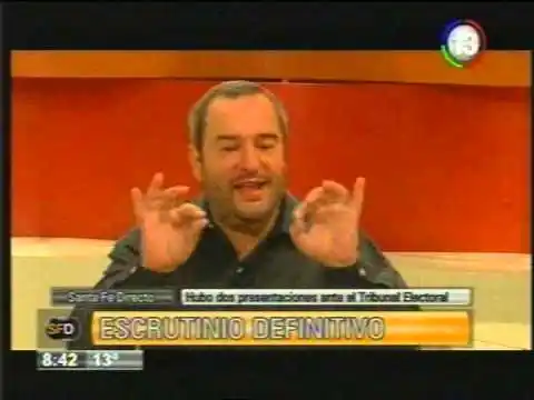 Rondina: “En una elección no se puede cometer fraude en el escrutinio web”