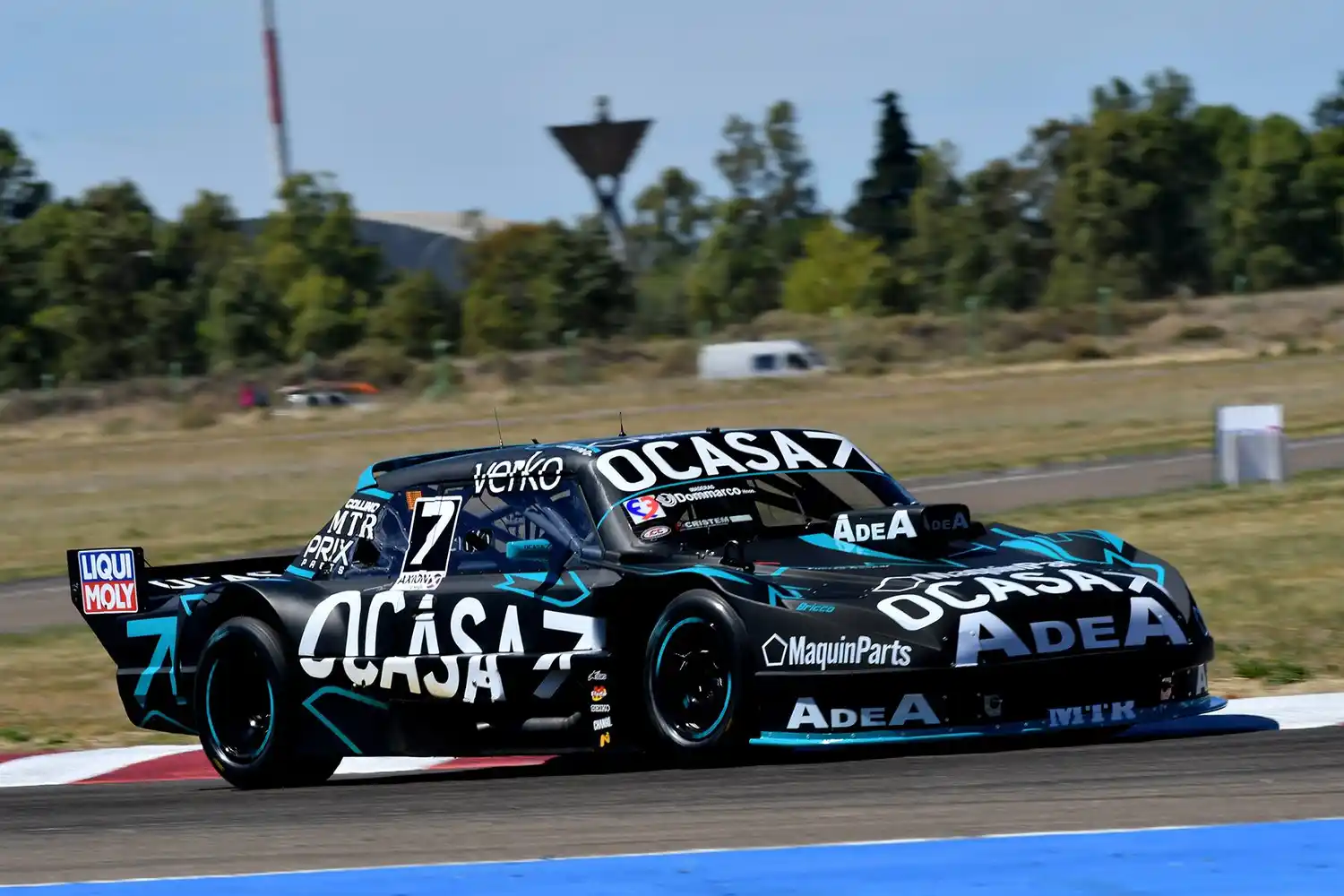 Pernía hizo el tercer tiempo en los ensayos