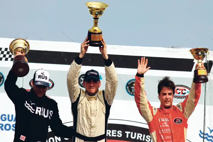 Sebastian Reynoso volvió a subirse al podio en el TC Pista Mouras