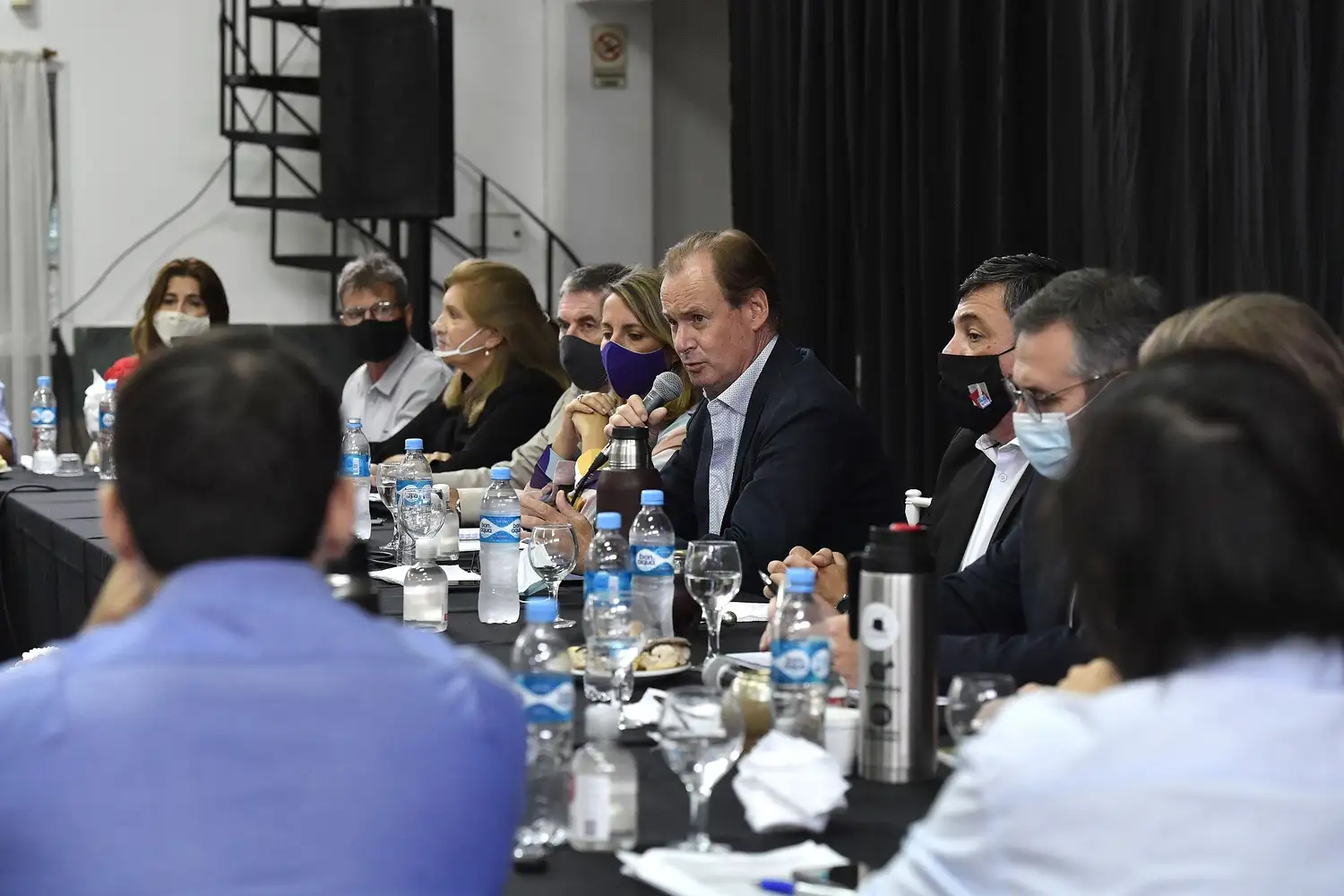Covid: Bordet valoró el trabajo de municipios en vacunación