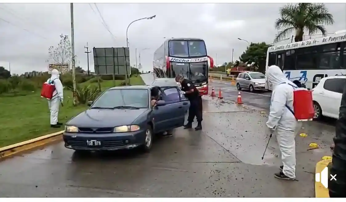 Coronavirus: En Zárate extreman las medidas y controlan a 60 pacientes que están en cuarentena