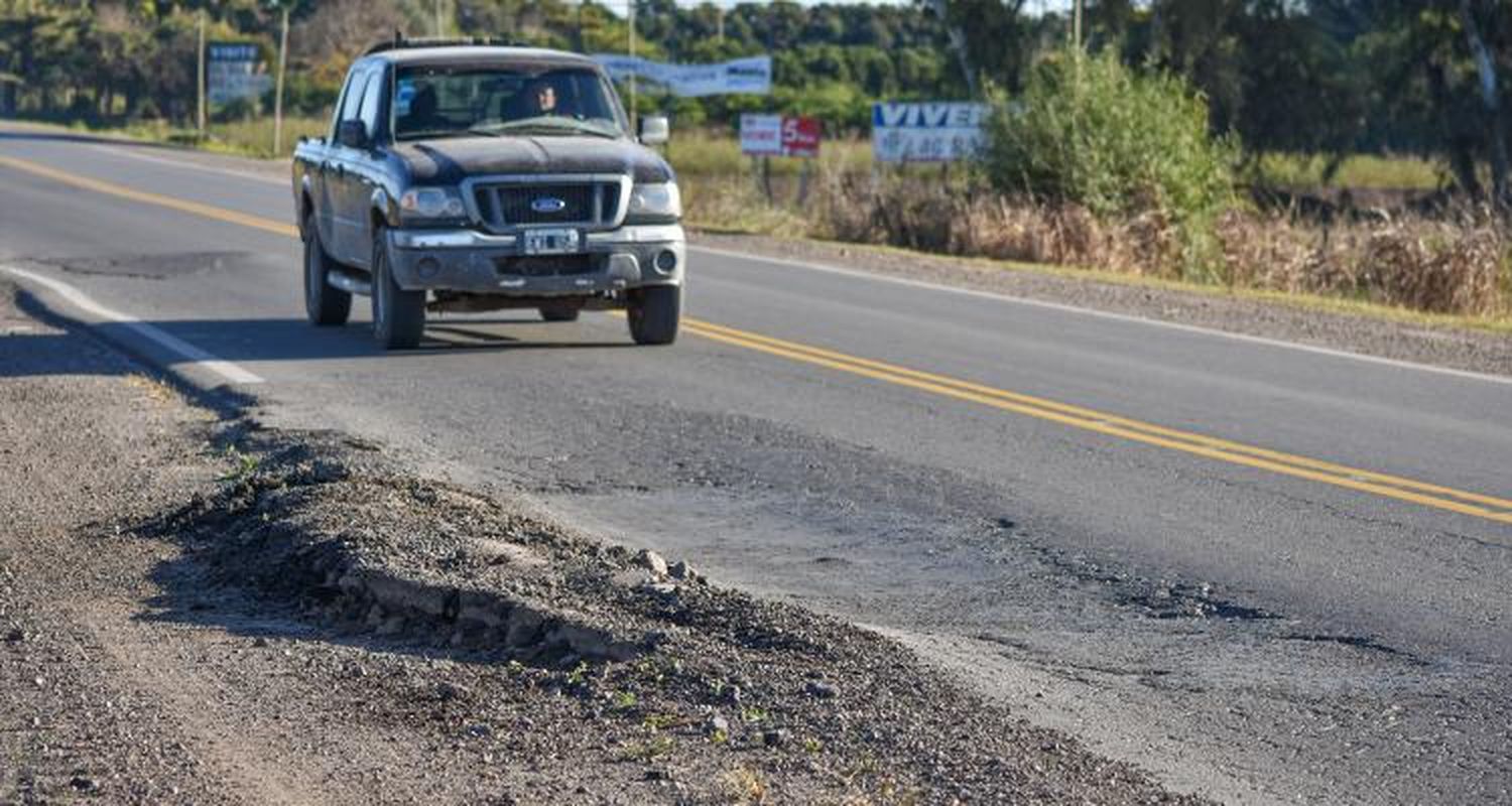 Vialidad se comprometió a acelerar los trámites para la reparación de la ruta 1001