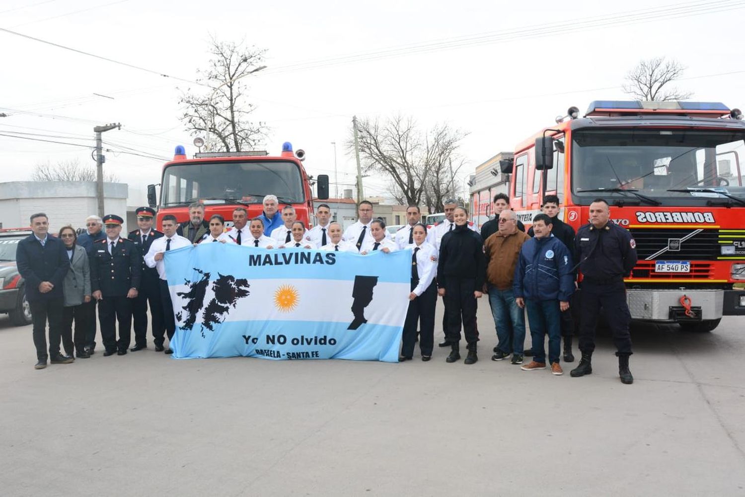 Los bomberos de Frontera están de festejo.