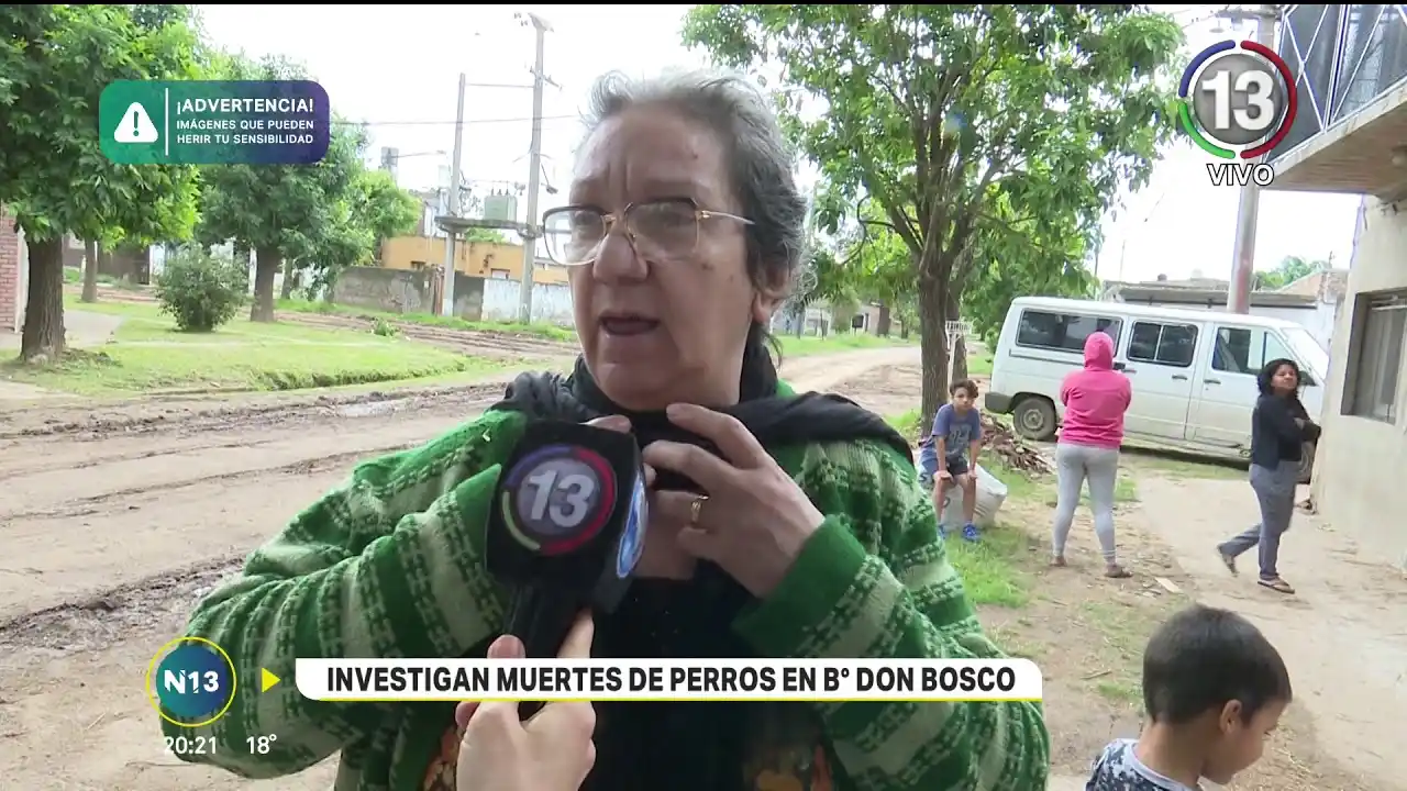 Preocupante matanza de perros en barrio Don Bosco