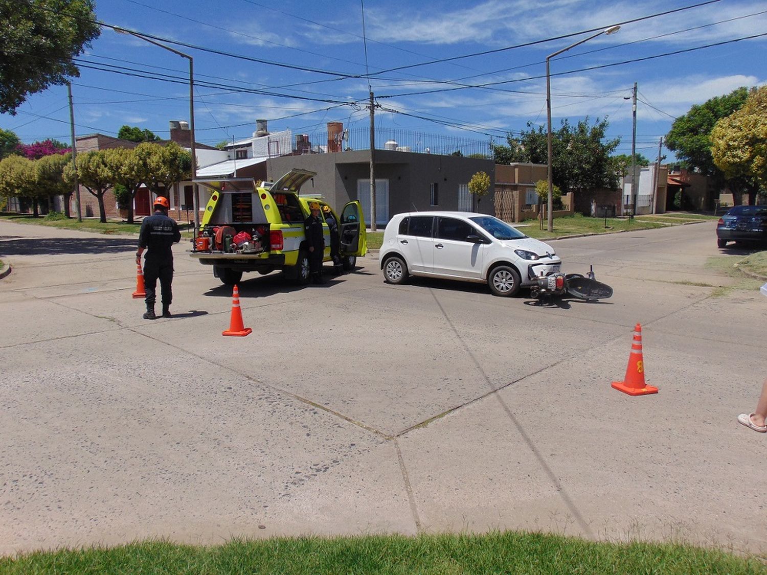 Marcado descenso de accidentes viales en el comienzo de 2024