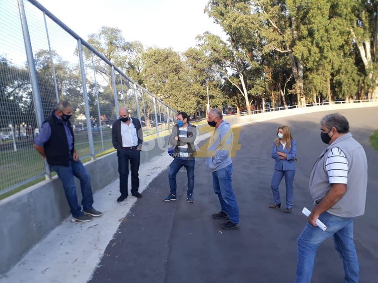 Reacondicionamiento del velódromo venadense