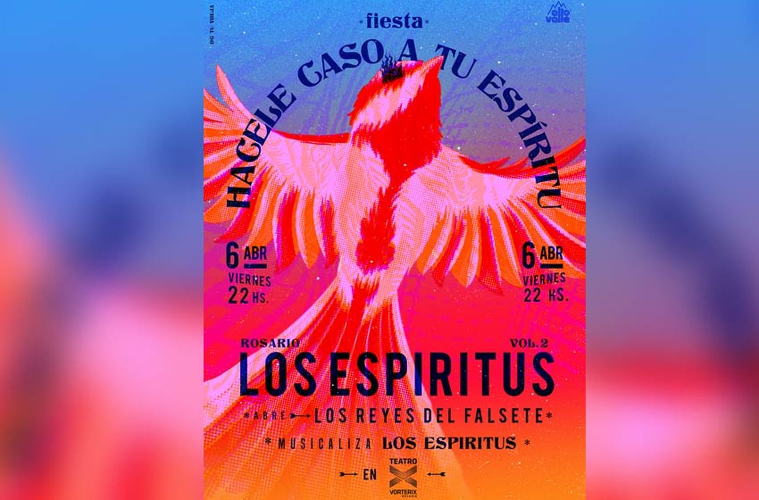 Los Espíritus aterrizan en Rosario