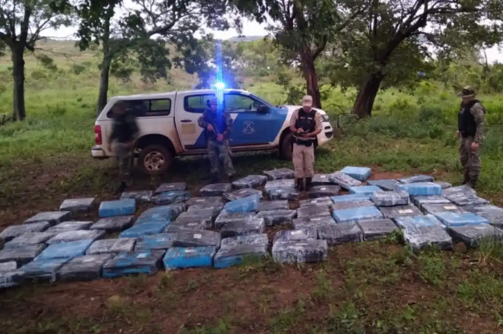 Misiones: secuestraron más de tres toneladas de marihuana a orillas del río