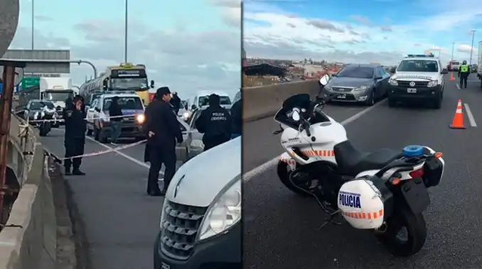 Delincuentes balearon a dos policías  y se llevan 11 millones de pesos