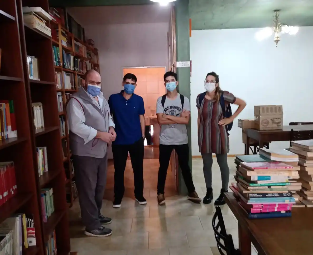 Se realizaron trabados articulados con la Biblioteca Popular Rodolfo García