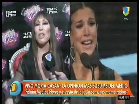 Moria Casán: “Andrea Rincón se portó fatal conmigo”