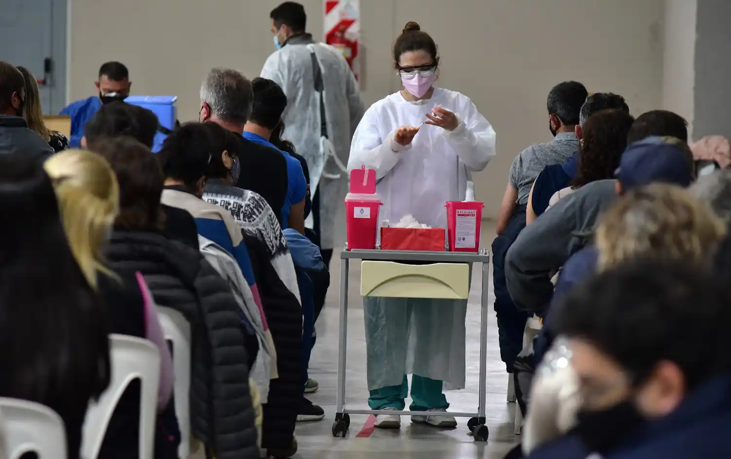 Contra la gripe. Inicia en San Francisco la campaña de vacunación para mayores de 65 años. (Archivo)