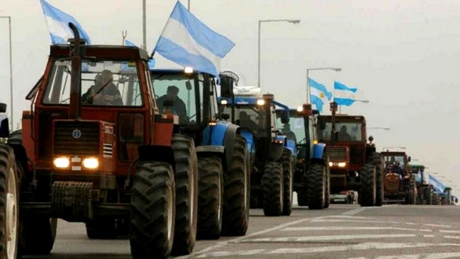 Productores agropecuarios se movilizan a Plaza de Mayo