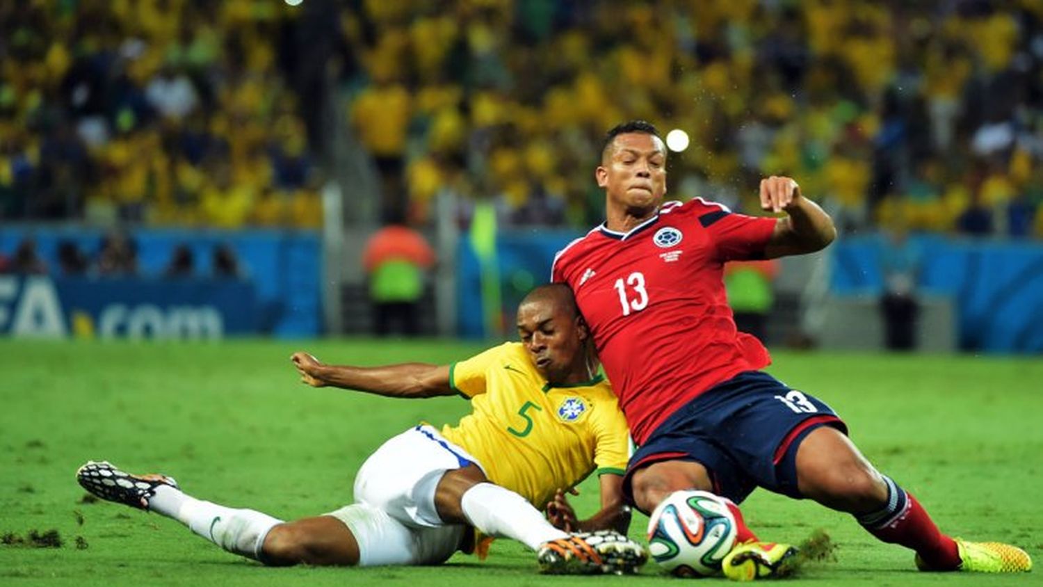 Mundial 2014: Brasil dejó afuera a Colombia 