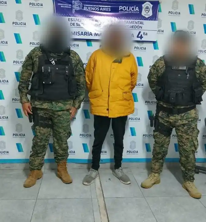 El hecho se produjo en la zona de San Juan y Moreno.