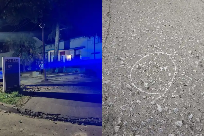 Balearon la comisaría 15° de zona sur: no hubo heridos