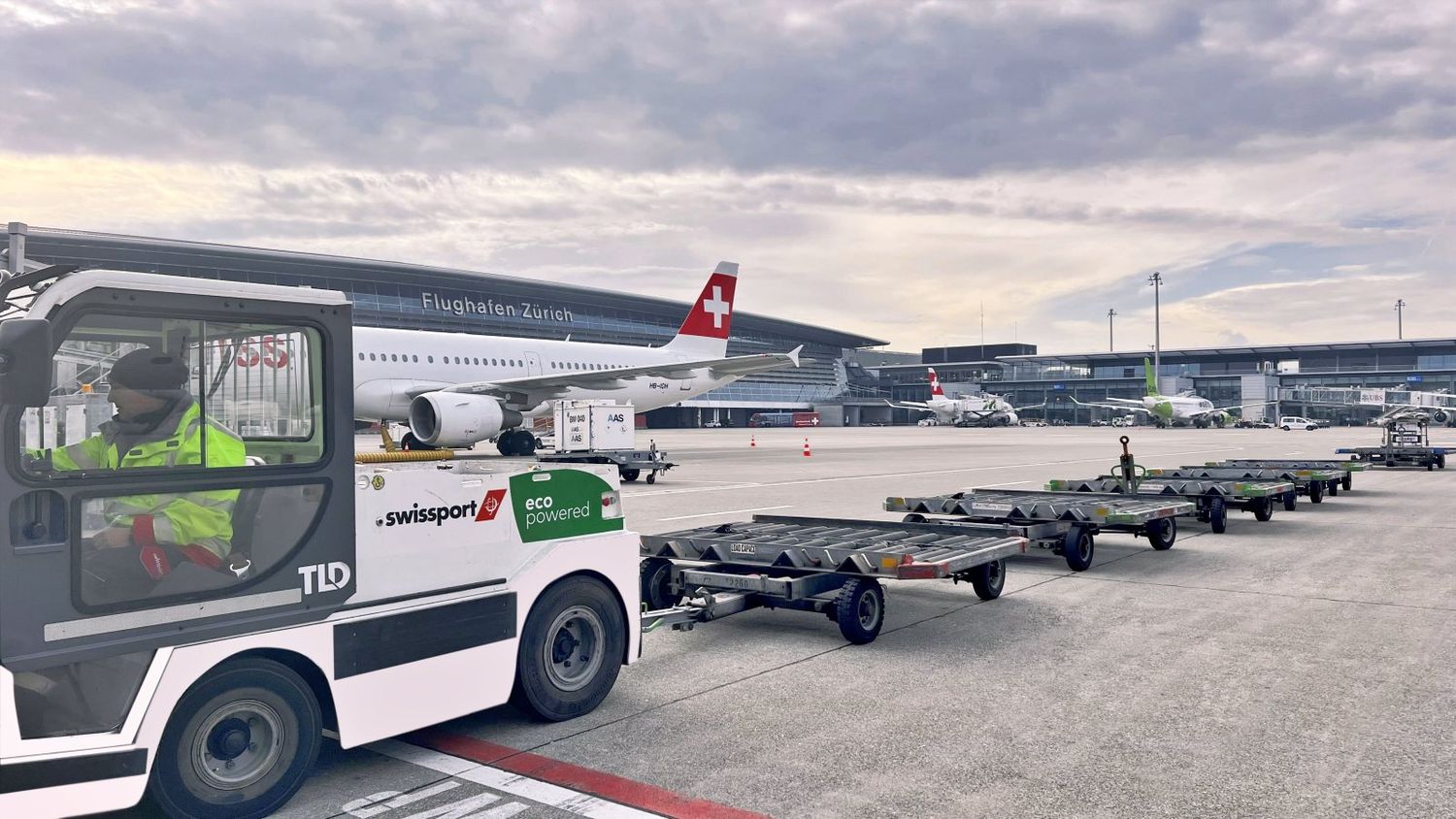 Hogar dulce hogar: Swissport renovó su licencia de asistencia en tierra en el aeropuerto de Zurich