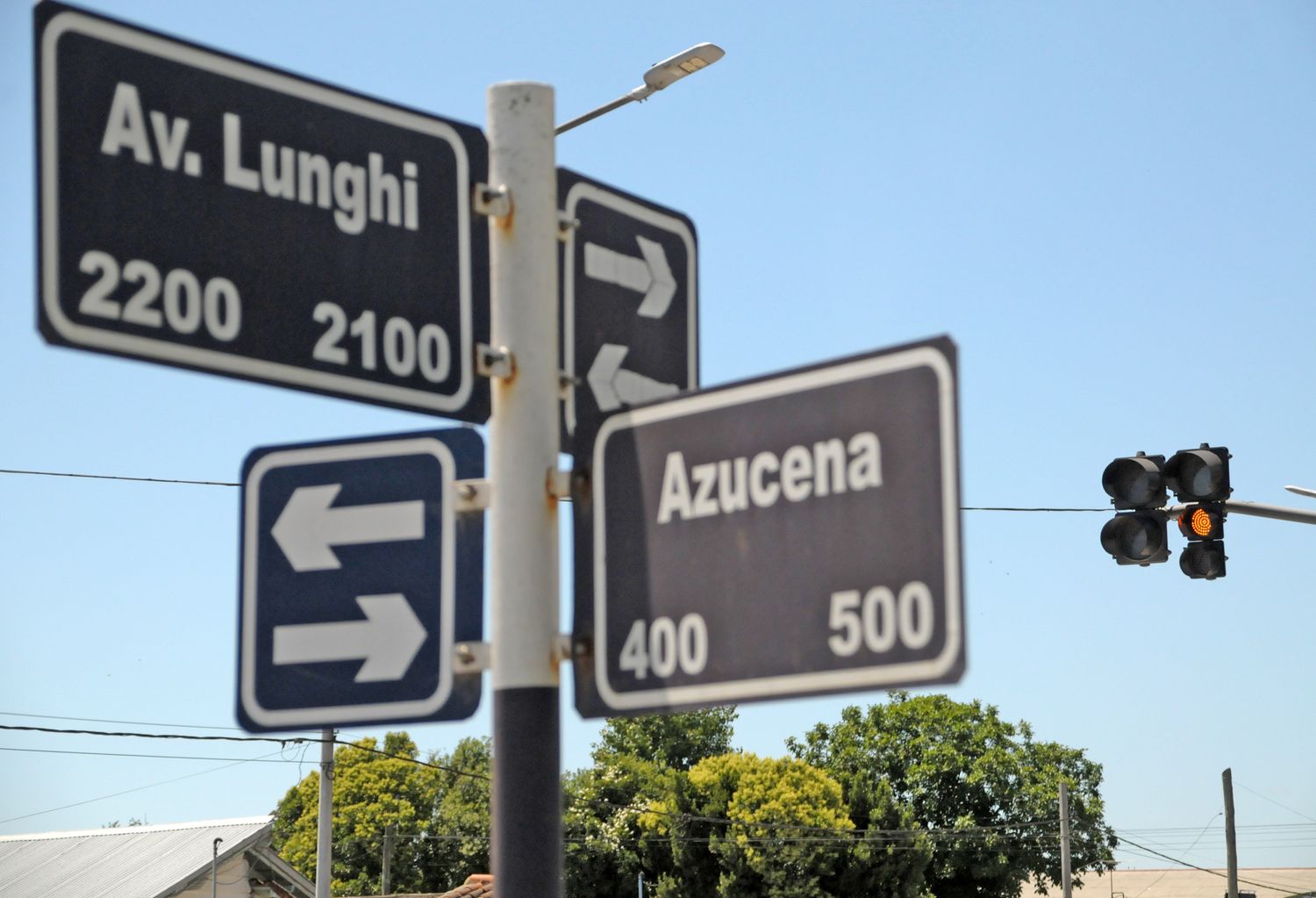 Este miércoles cortarán parcialmente el tránsito en Lunghi y Azucena