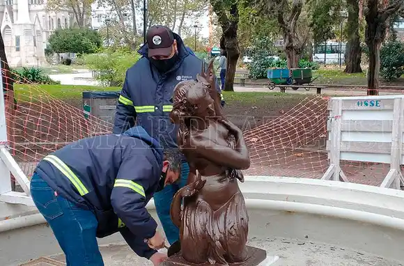 El regreso de la “Sirena”: "La gente empezó a valorar la historia de los monumentos"