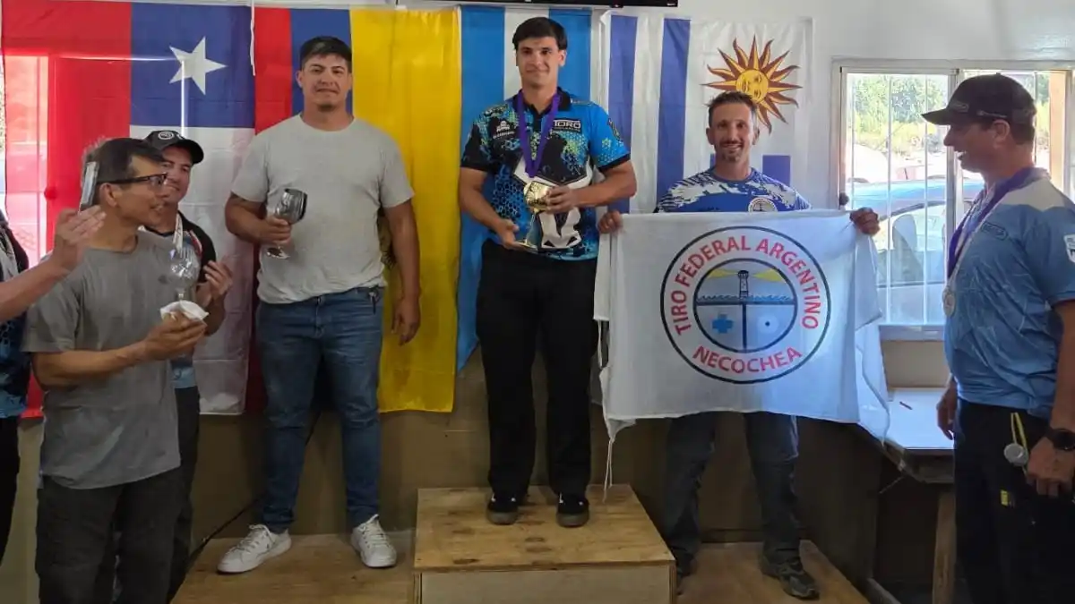 Leandro Soler finalizó en el tercer puesto del Abierto Patagónico de tiro práctico