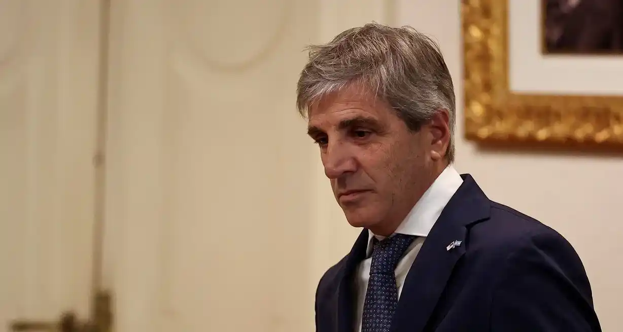 Luis Caputo, ministro de Economía. Crédito. Agustin Marcarian/Reuters