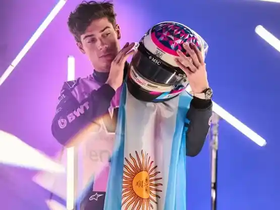 El domngo desde las 8:30 comienza el Road Show de Colapinto por las calles de Palermo. Foto: Alpine