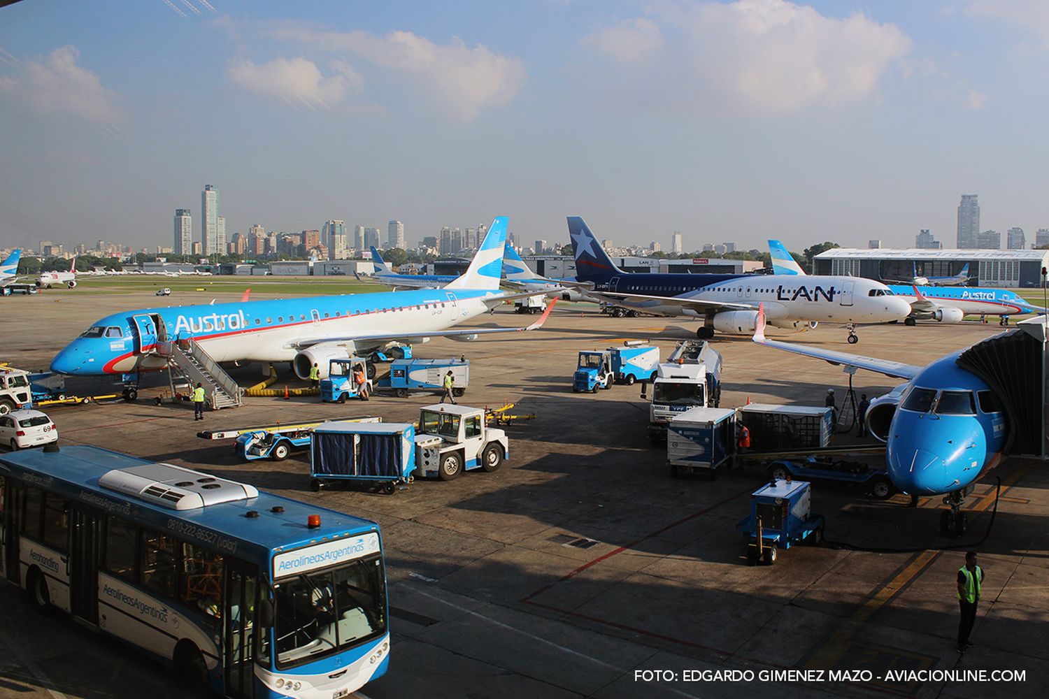 Oficializan la restricción de vuelos internacionales en Aeroparque