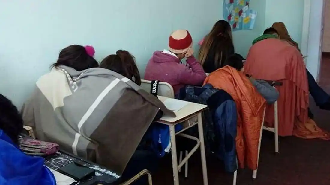 Denuncian que hay más de 500 escuelas sin calefacción en la Provincia