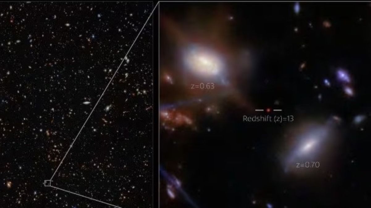 Astrónomos detectan una misteriosa galaxia en la niebla del universo primitivo
