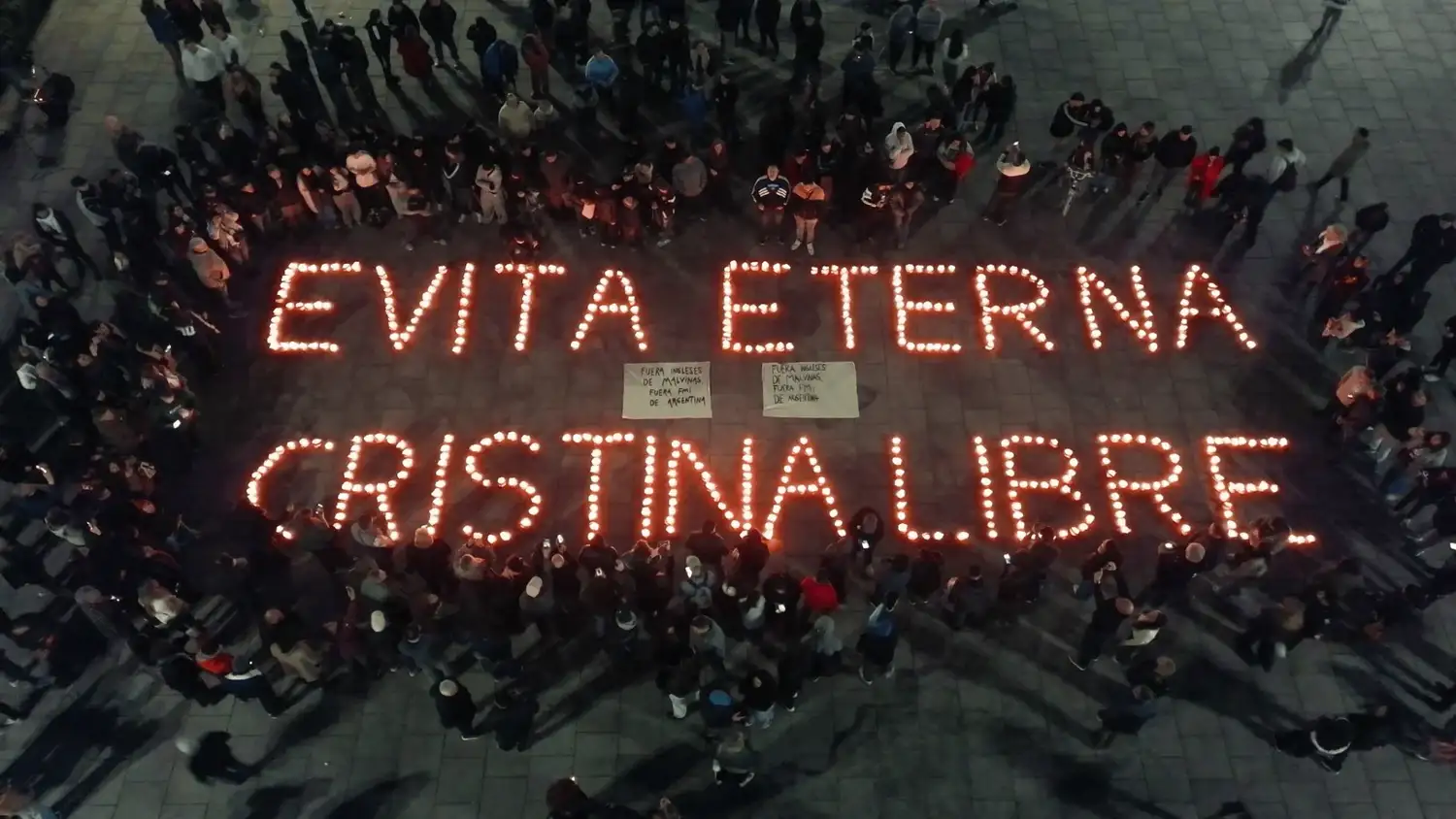 evita eterna cristina libre - acto la plata