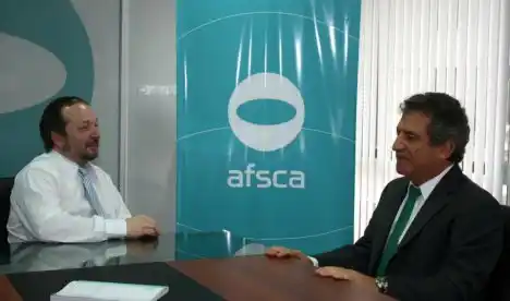 Sabbatella recibió a Urribarri, quien brindó su apoyo a la gestión del titular del AFSCA
